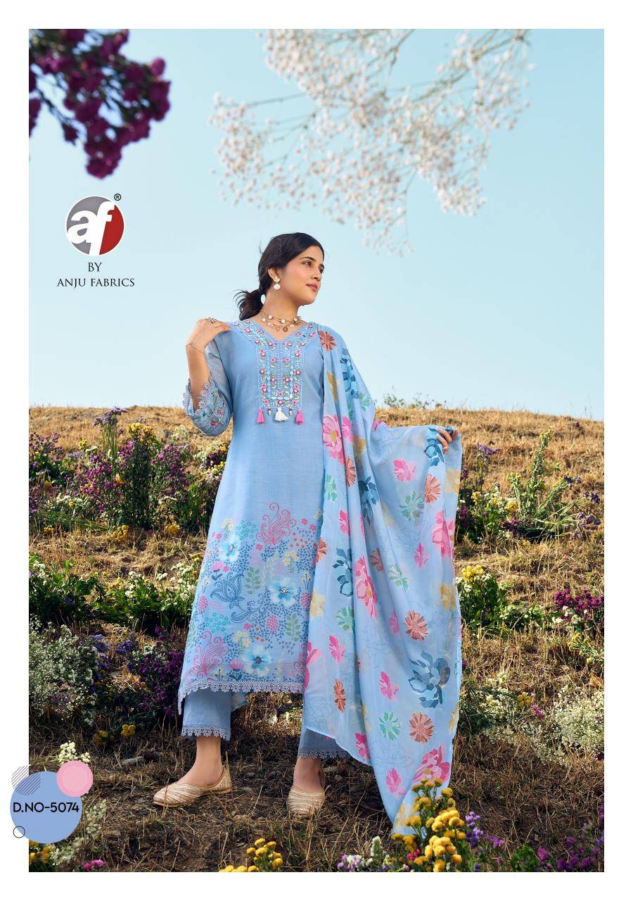 Anju fabrics rhythm vol 2 Kurti exporter in Ahmedabad